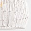 Bohemian pendant lamp Kanpur, woven hemp rope