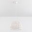 Bohemian pendant lamp Kanpur, woven hemp rope