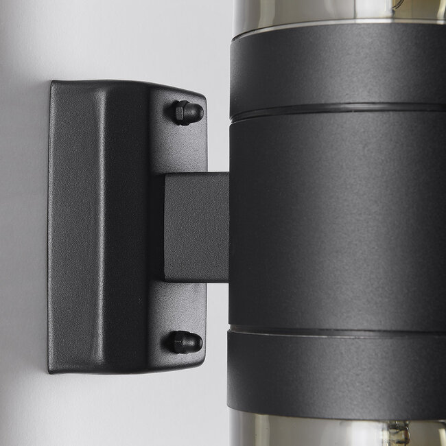 Rouen wall light with two light points