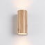 2-light wall light Matteo in wood effect
