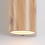 Wall lamp in wood effect, 2-light - Matteo