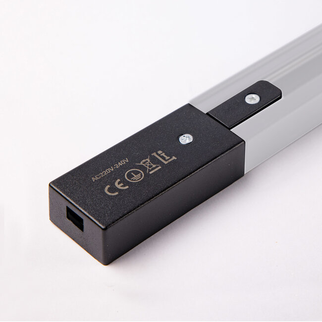 Connection block for single-phase track lighting