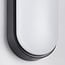 Outdoor wall light with adjustable colour temperature - black