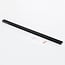 Connectable 1-phase track 75 cm with end cap, without connection block, black