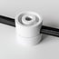 Suspension clip for 1-phase track system, white
