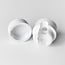 Suspension clip for 1-phase track system, white