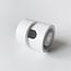 Suspension clip for 1-phase track system, white