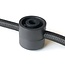 Suspension clip for single-phase Track lighting system, Black
