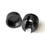 Suspension clip for 1-phase track system, black