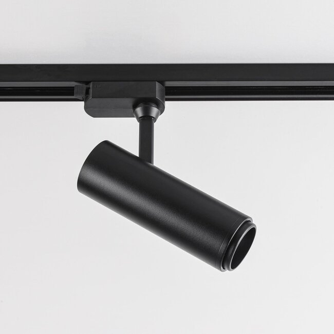 12W single-phase track spotlights with adjustable beam angle and customisable colour temperature - Jolie