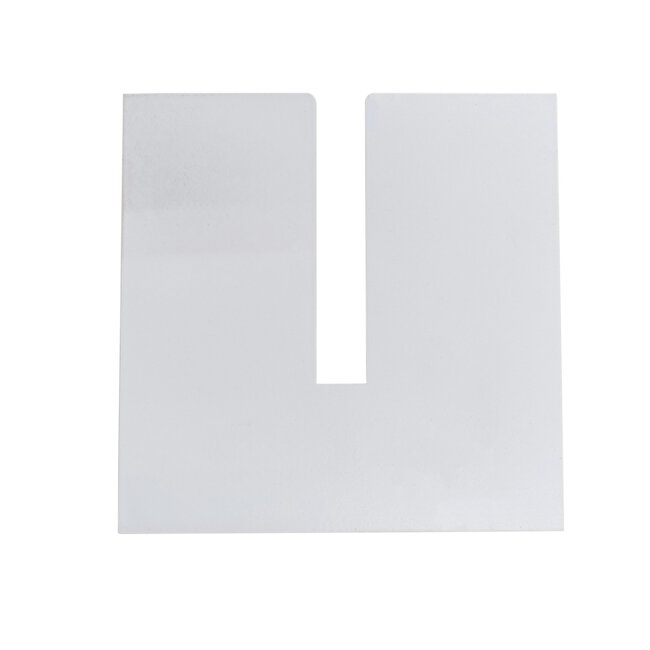 Cover plate for single-phase Track lighting system - White