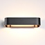 Dimmable wall lamp Aria with integrated LED