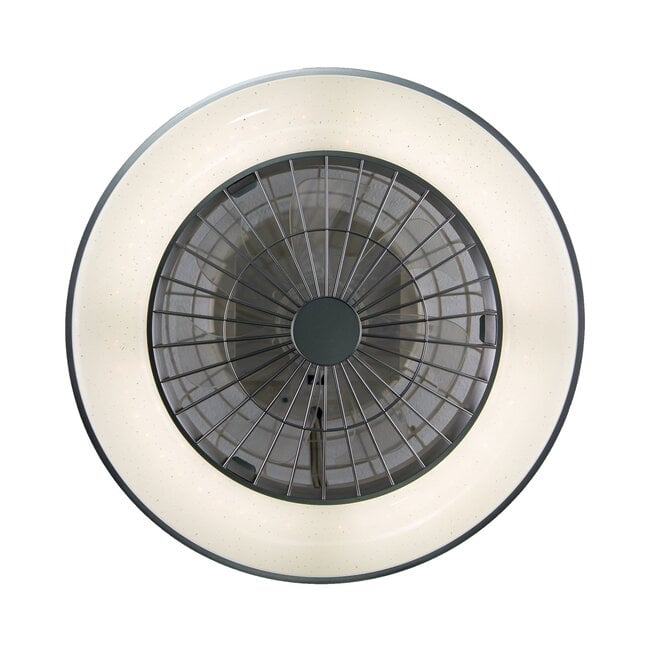Smart ceiling fan Starry with Tuya Smart app and RGB - grey