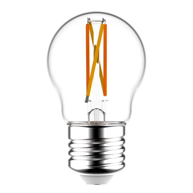 E27 LED bulb, Ø45mm, 4.5W, 2700-2500-2200K, 3-step dimmable