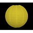 Yellow nylon lantern for outdoor use
