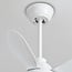 5-blade ceiling fan Merel incl. LED - white