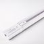100 cm connectable 1-phase track with connection block and end cap, white