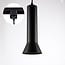 Lenn track tube pendant light 1-phase, black