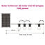 Solar string lights 30 metres with 40 bulbs, 10W solar panel
