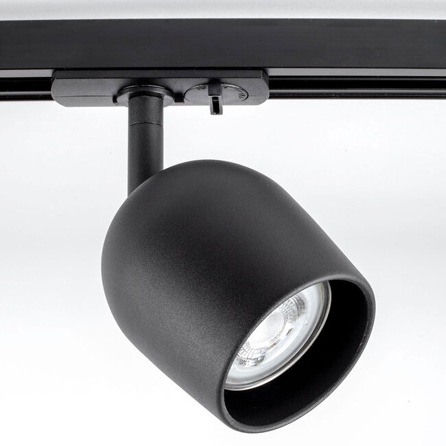 Modern 1.5 metre single-phase track lighting system with Day spotlights - Ceiling spotlights