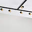 Modern 3-metre single-phase track lighting system with Lexi spotlights - spotlights on track