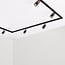 1.5 metre 1-phase track system set with Linn spotlights, black