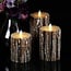Tree bark candle set with remote control Arbor - Set of 3
