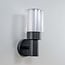Robust outdoor wall light Bax - black