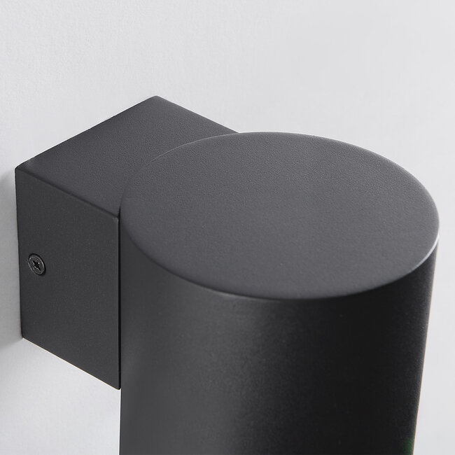 Modern outdoor wall lamp Dahlia - Black