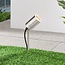 Modern stainless steel garden spotlight - Chad