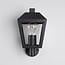 Rustic outdoor wall light Dax - black