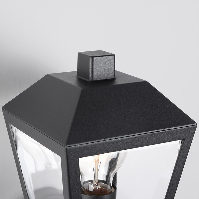 Rural outdoor wall lamp Dax - Black