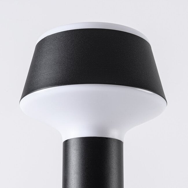 Outdoor bollard light Jay - black