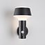 Industrial outdoor wall light Max with sensor - black
