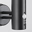 Industrial outdoor wall light Max with sensor - black