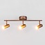 Modern ceiling lamp with 3 spotlights - Zane