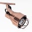 Industrial ceiling lamp Boston in copper