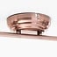 Industrial ceiling lamp Boston in copper