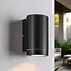 Modern outdoor wall lights Sophie - Black