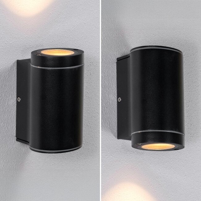 Modern outdoor wall light Sophie - black