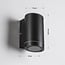 Modern outdoor wall light Sophie - black