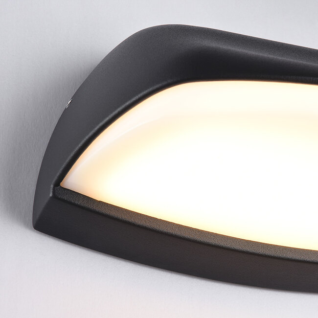 Jessy Industrial outdoor wall lamp - Black