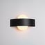 Modern outdoor wall light Esmee - black with integrated LED