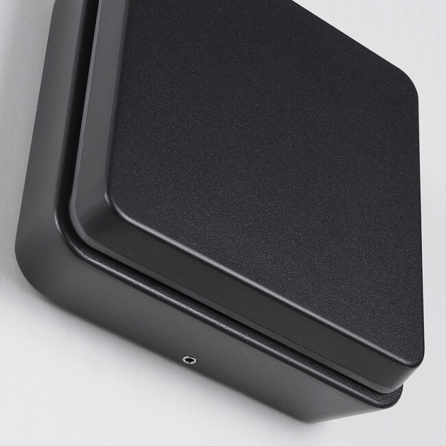 Designer wall light Will extendable - black