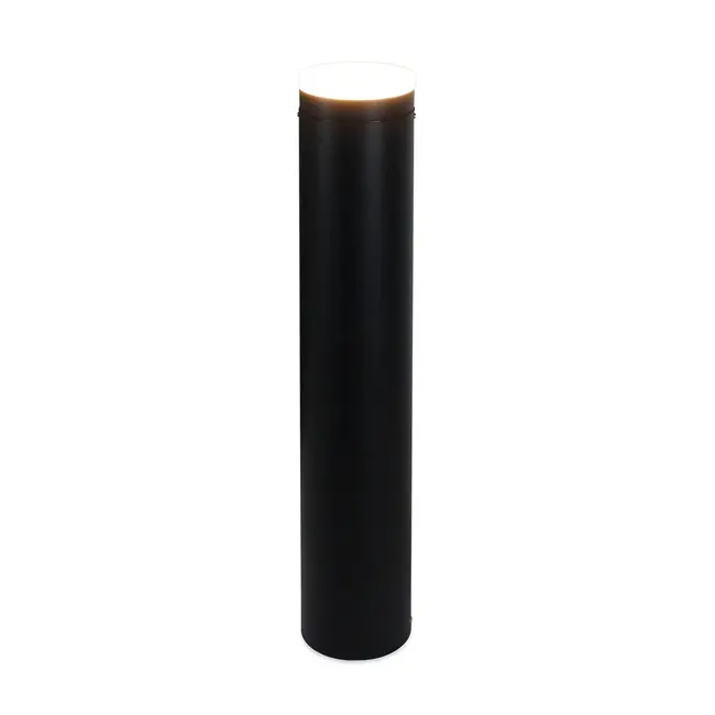 Outdoor floor lamp Felix in black - 50 cm with integrated LED