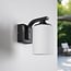 Modern outdoor wall light Elmi - black