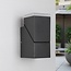 Adjustable outdoor wall light Mila - black with integrated LED