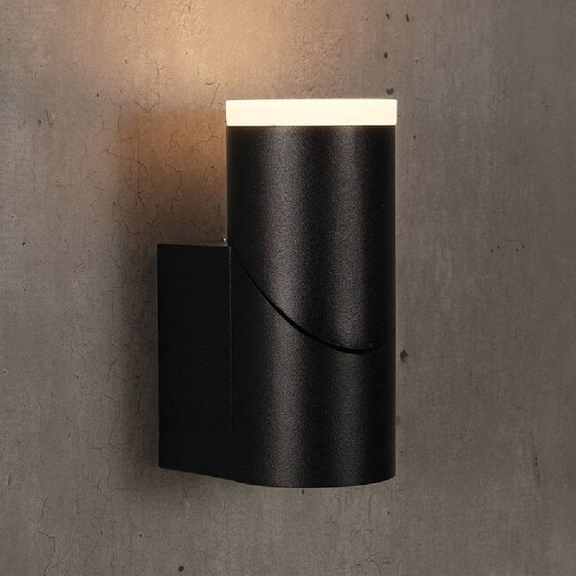 Adjustable outdoor wall light Demy - black