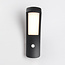 Modern Noah wall lamp with sensor - Black