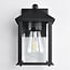 Rustic outdoor wall light Sammy - black